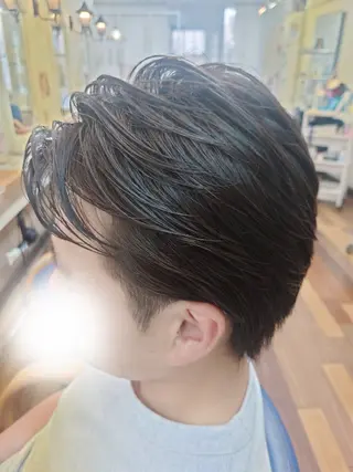 ショート メンズ IDo21いど美容室 森長店長のヘアスタイル