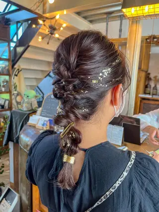 ヘアアレンジ 佐藤 美聡のヘアスタイル