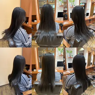 ロング 山口 博司のヘアスタイル