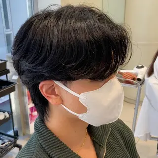 パーマ メンズ メンズ縮毛矯正 ♠️店長下平隼人のヘアスタイル