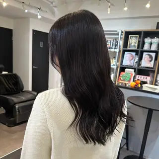 ロング ﾚｲﾔｰ/ﾊｲﾄｰﾝ WAKANAのヘアスタイル