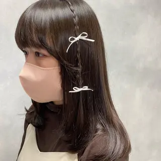 韓国・網紅 🦋HONOKA🦋のヘアスタイル