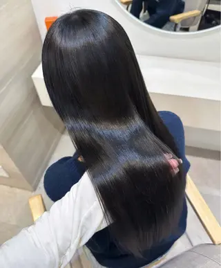 カラー 🎀sakura🎀 艶髪/韓国/ワンホンのヘアスタイル