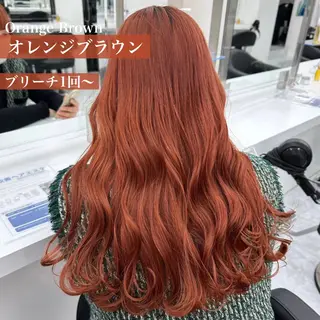 セミロング カラー ヘアアレンジ 🫧 THEATER 【公式】🫧天神🫧のヘアスタイル