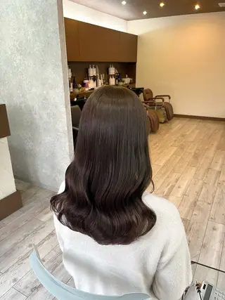 ロング カラー 村田梨乃/ minim hairのヘアスタイル