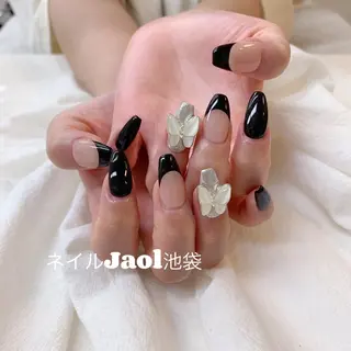 セミロング ネイルJaol 池袋のネイルデザイン