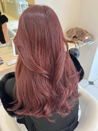 ロング カラー カラー職人 なかもと たつひろのヘアスタイル