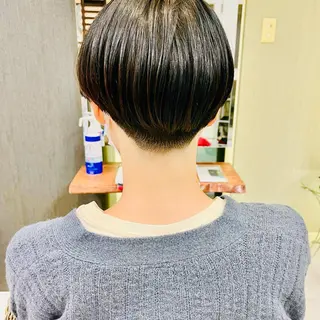 ショート ママ美容師 *ヒマワリのヘアスタイル