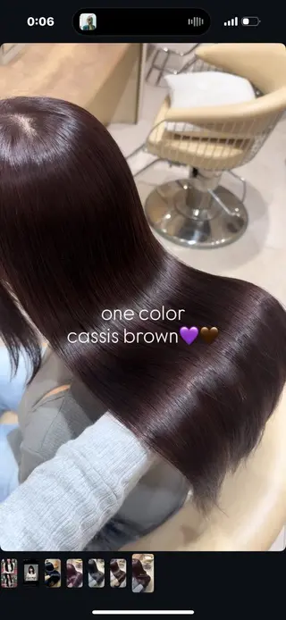 ロング カラー uuna♱/ユウナ トレンドhair🩶のヘアスタイル