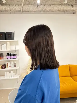 ミディアム カラー 似合わせ美髪ヘア✨ 天王寺．阿倍野🌈のヘアスタイル
