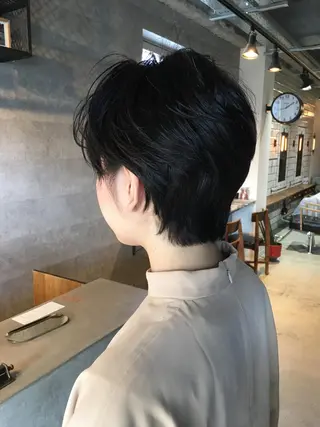 ショート 俵 知広のヘアスタイル