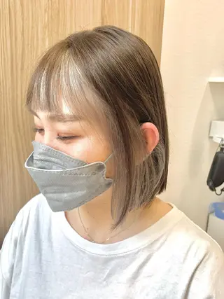 ショート カラー hair salon　k2のヘアスタイル