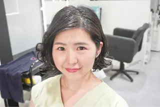 ショート パーマ ミヤザキ ユタカのヘアスタイル