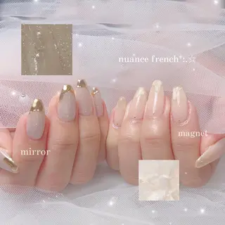 ネイル ワンホン♡Maple ♡Miyuuのネイルデザイン