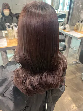 カラー 🥀艶髪/垢抜け/ 暖色ヘア Yuu🥀のヘアスタイル