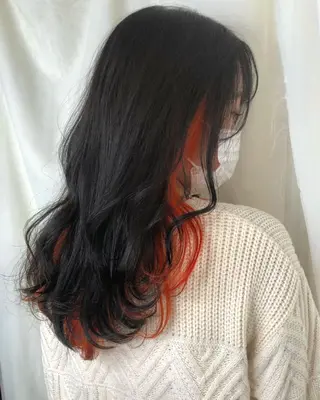 セミロング 早瀬裕之 パーマのヘアスタイル