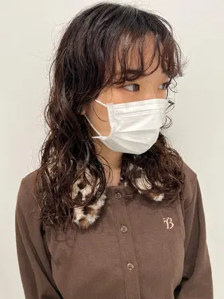 ミディアム ボブ/パーマ 🐕‍🦺Nagiのヘアスタイル