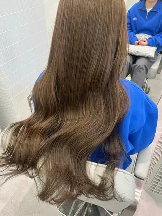 ロング カラー mizuho🐈⬛ 艶髪¦ダークトーンのヘアスタイル