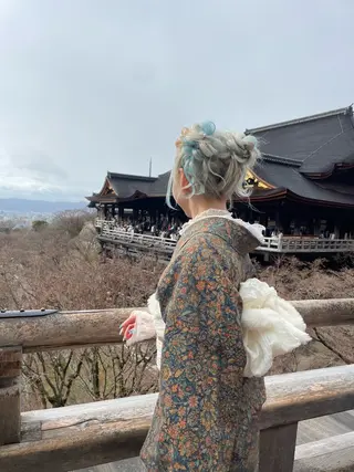 ロング 山口 舞弥のヘアスタイル
