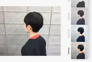ショート カラー ITO YUKIのヘアスタイル