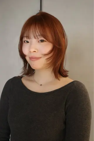 ミディアム AYUMI ボブ/レイヤーのヘアスタイル