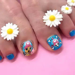 ネイル 【OKIKA】 らん🦖🌈🧡のマツエク・マツパデザイン