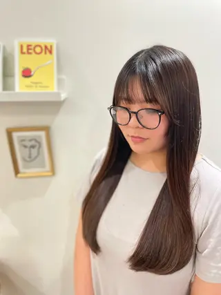 ロング 京谷 日向のヘアスタイル