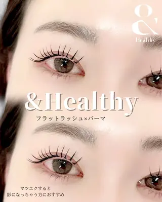 マツエク・マツパ 天神 アンドヘルシー MeMeのマツエク・マツパデザイン