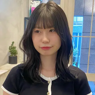 ミディアム カラー noa/ 渋谷のヘアスタイル