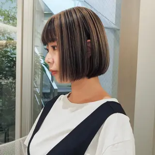ショート カラー レイヤーカット🪄 ヘアセット🪄シホのヘアスタイル