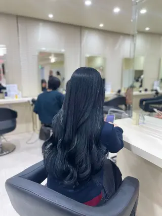 ロング カラー 🇰🇷韓国hair 🇰🇷wakaのヘアスタイル