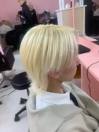 メンズ 甘ふわgirly🎀 ハイトーン🤍Ramのヘアスタイル