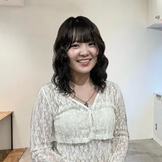 セミロング ダメージレス縮毛矯 正・ブリーチMICOのヘアスタイル