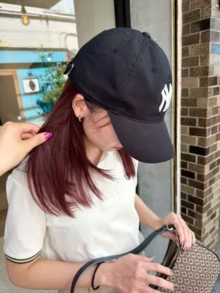 ミディアム honoka ikegamiのヘアスタイル