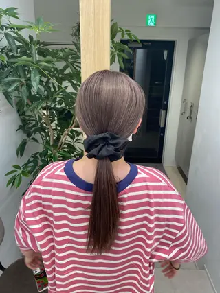 ロング カラー Lomalia 🤍🫧/makoのヘアスタイル