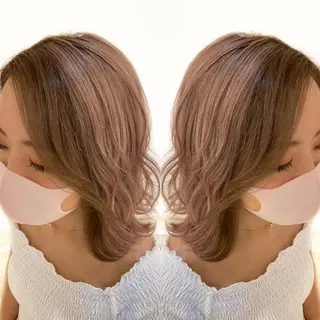 ロング カラー ご予約 宜しくお願いします！のヘアスタイル