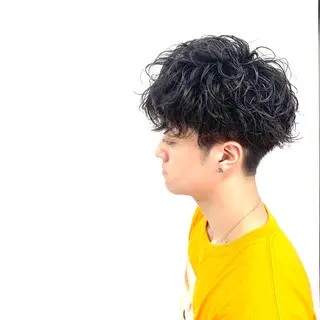 パーマ メンズ 柏メンズカットパーマ NO.1タイチのヘアスタイル