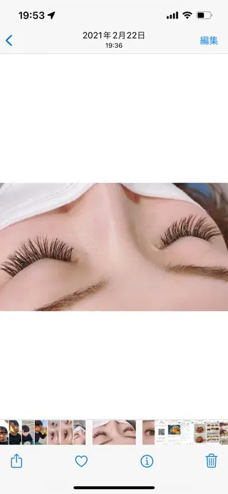 マツエク・マツパ Mimi ♡eyelashのマツエク・マツパデザイン