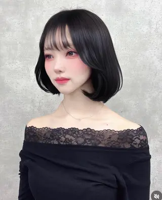 ミディアム カラー ⛓ワンホンレイヤー 🥀🖤/あいりのヘアスタイル