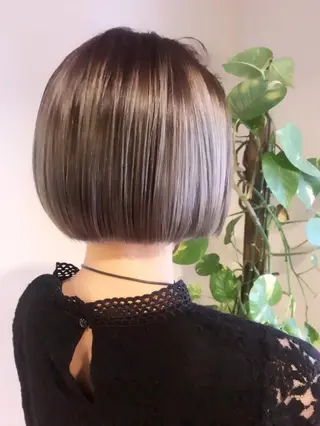 ミディアム カラー 金子 卓磨のヘアスタイル