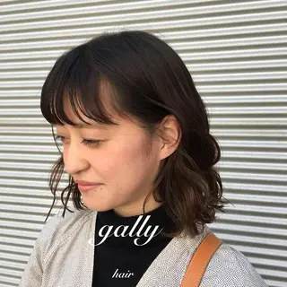 ミディアム カラー 🌷nanase🌷 gally hairのヘアスタイル
