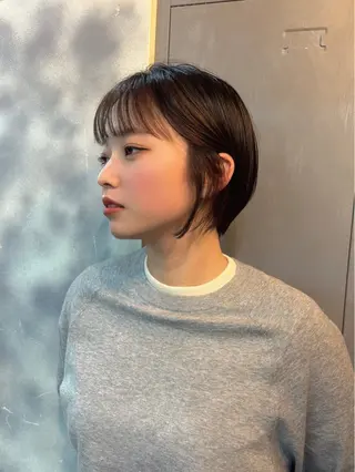 ショート ボブ/ミルクティー /博多/DAI/店長のヘアスタイル
