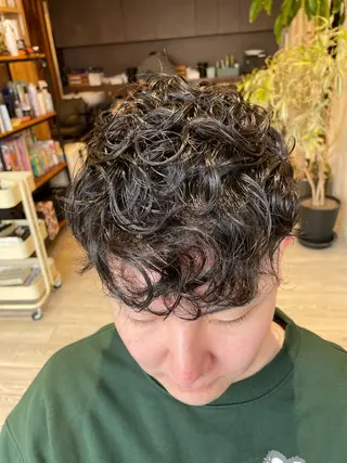 パーマ Lian山田 駿のヘアスタイル