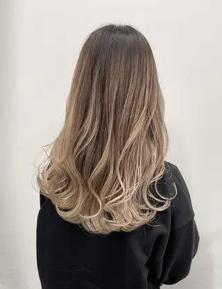 ミディアム 【公式】amble luxe 中野のヘアスタイル