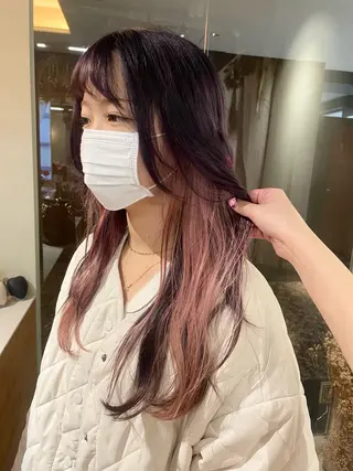 カラー 山下 悠月のヘアスタイル