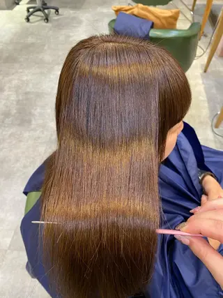 ロング パーマ 【縮毛矯正特化】 kyokaのヘアスタイル