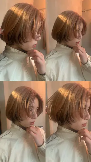ショート kana shimizuのヘアスタイル