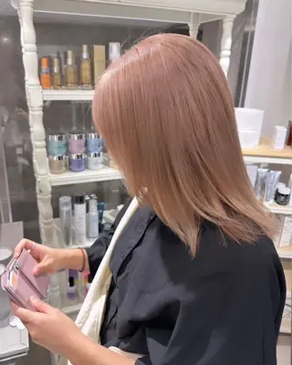 ミディアム 透明感/レイヤー/ 姫カット Fukuのヘアスタイル