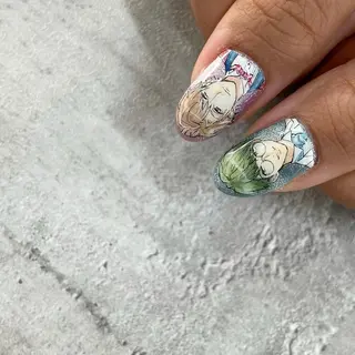 ネイル 東 千夏のネイルデザイン