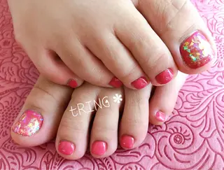 ネイル tRING＊ しいの木台のネイルデザイン